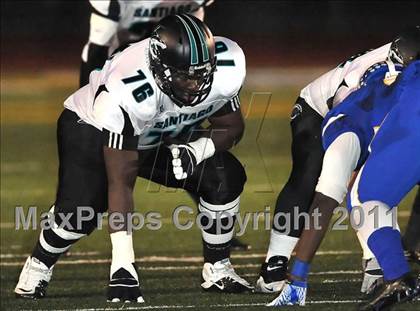 Thumbnail 1 in Santiago @ Charter Oak (CIF SS Playoffs) photogallery.