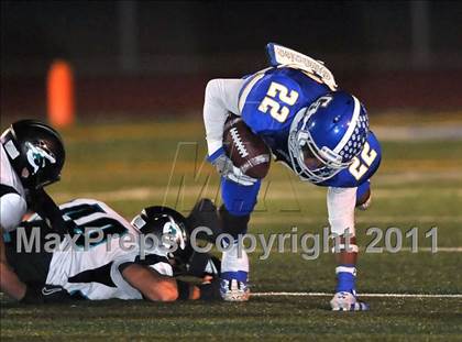 Thumbnail 1 in Santiago @ Charter Oak (CIF SS Playoffs) photogallery.