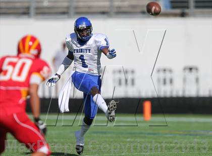 Thumbnail 1 in Clearwater Central Catholic vs. Trinity Christian (FHSAA 3A Final)  photogallery.
