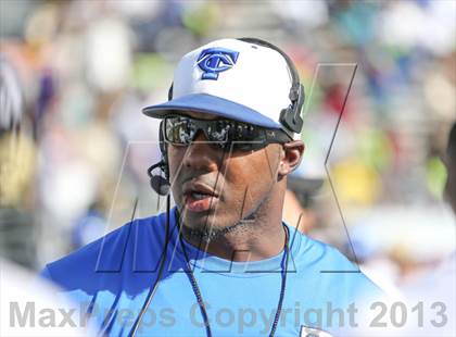 Thumbnail 1 in Clearwater Central Catholic vs. Trinity Christian (FHSAA 3A Final)  photogallery.
