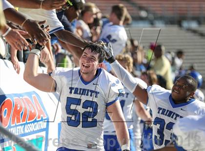 Thumbnail 2 in Clearwater Central Catholic vs. Trinity Christian (FHSAA 3A Final)  photogallery.