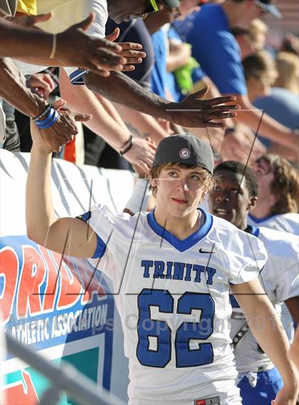 Thumbnail 1 in Clearwater Central Catholic vs. Trinity Christian (FHSAA 3A Final)  photogallery.