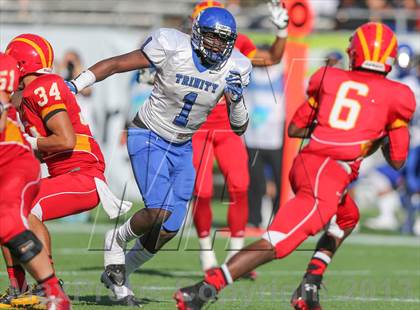 Thumbnail 2 in Clearwater Central Catholic vs. Trinity Christian (FHSAA 3A Final)  photogallery.