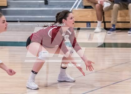 Thumbnail 1 in CCS Div4 Girls Volleyball Championship (Sacred Heart Prep vs. Notre Dame) photogallery.