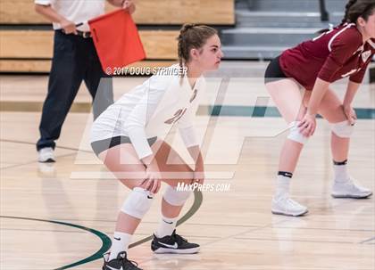 Thumbnail 2 in CCS Div4 Girls Volleyball Championship (Sacred Heart Prep vs. Notre Dame) photogallery.