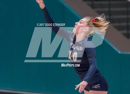 Thumbnail 3 in CCS Div4 Girls Volleyball Championship (Sacred Heart Prep vs. Notre Dame) photogallery.
