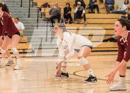 Thumbnail 1 in CCS Div4 Girls Volleyball Championship (Sacred Heart Prep vs. Notre Dame) photogallery.