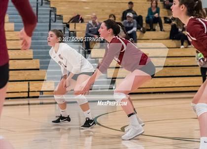 Thumbnail 3 in CCS Div4 Girls Volleyball Championship (Sacred Heart Prep vs. Notre Dame) photogallery.