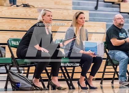 Thumbnail 3 in CCS Div4 Girls Volleyball Championship (Sacred Heart Prep vs. Notre Dame) photogallery.