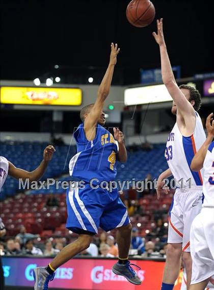 Thumbnail 2 in St. Bernard vs. St. Joseph Notre Dame (CIF State D5 Final) photogallery.