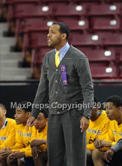 Thumbnail 2 in St. Bernard vs. St. Joseph Notre Dame (CIF State D5 Final) photogallery.