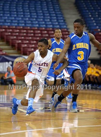 Thumbnail 1 in St. Bernard vs. St. Joseph Notre Dame (CIF State D5 Final) photogallery.