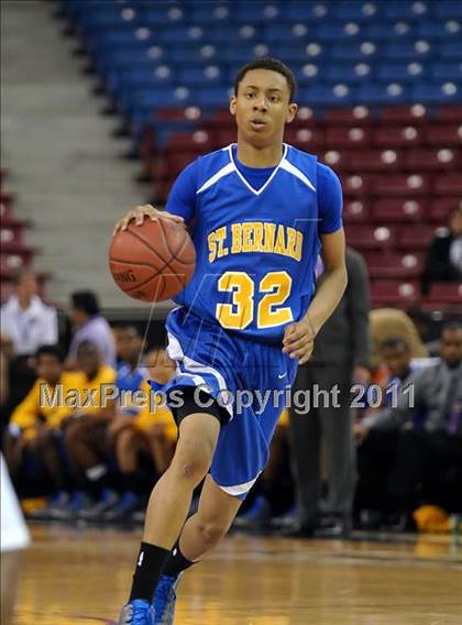 Thumbnail 1 in St. Bernard vs. St. Joseph Notre Dame (CIF State D5 Final) photogallery.