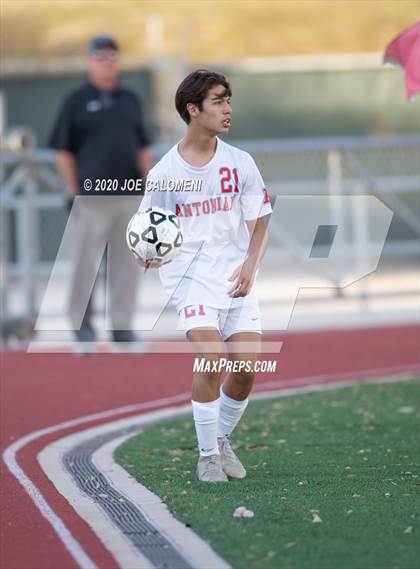 Thumbnail 3 in MacArthur [Douglas] vs Antonian Prep (NEISD Tournament) photogallery.