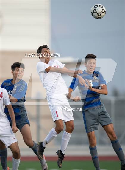 Thumbnail 3 in MacArthur [Douglas] vs Antonian Prep (NEISD Tournament) photogallery.