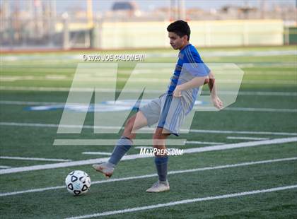 Thumbnail 2 in MacArthur [Douglas] vs Antonian Prep (NEISD Tournament) photogallery.