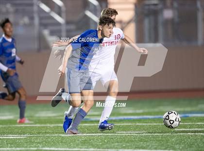 Thumbnail 2 in MacArthur [Douglas] vs Antonian Prep (NEISD Tournament) photogallery.
