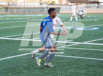 Thumbnail 2 in MacArthur [Douglas] vs Antonian Prep (NEISD Tournament) photogallery.