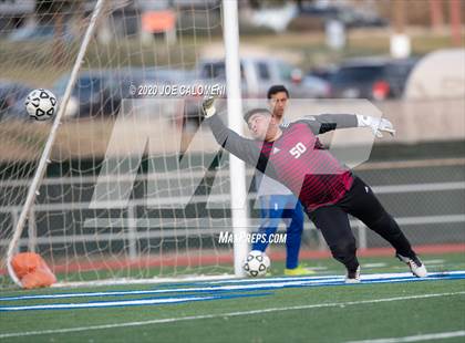 Thumbnail 1 in MacArthur [Douglas] vs Antonian Prep (NEISD Tournament) photogallery.