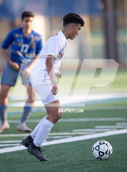 Thumbnail 3 in MacArthur [Douglas] vs Antonian Prep (NEISD Tournament) photogallery.