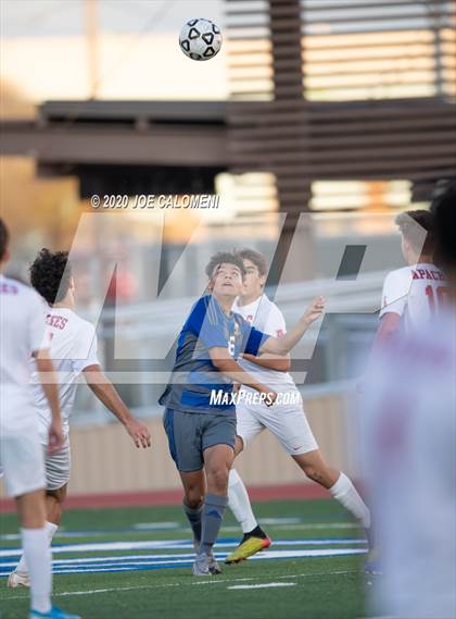 Thumbnail 3 in MacArthur [Douglas] vs Antonian Prep (NEISD Tournament) photogallery.