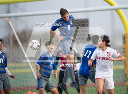 Thumbnail 1 in MacArthur [Douglas] vs Antonian Prep (NEISD Tournament) photogallery.