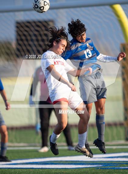 Thumbnail 1 in MacArthur [Douglas] vs Antonian Prep (NEISD Tournament) photogallery.