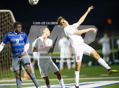 Thumbnail 1 in MacArthur [Douglas] vs Antonian Prep (NEISD Tournament) photogallery.