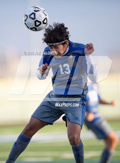 Thumbnail 2 in MacArthur [Douglas] vs Antonian Prep (NEISD Tournament) photogallery.