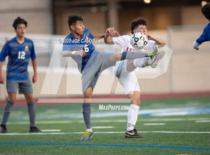 Thumbnail 1 in MacArthur [Douglas] vs Antonian Prep (NEISD Tournament) photogallery.