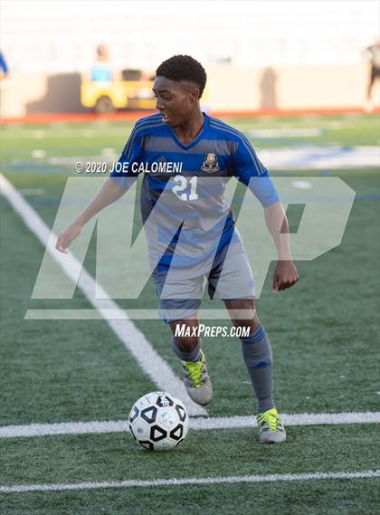 Thumbnail 1 in MacArthur [Douglas] vs Antonian Prep (NEISD Tournament) photogallery.