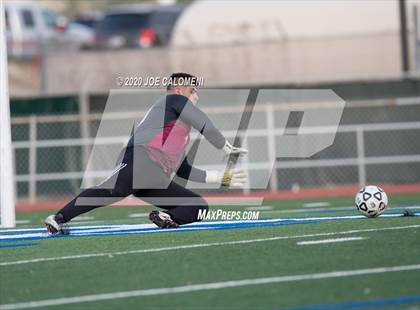 Thumbnail 2 in MacArthur [Douglas] vs Antonian Prep (NEISD Tournament) photogallery.
