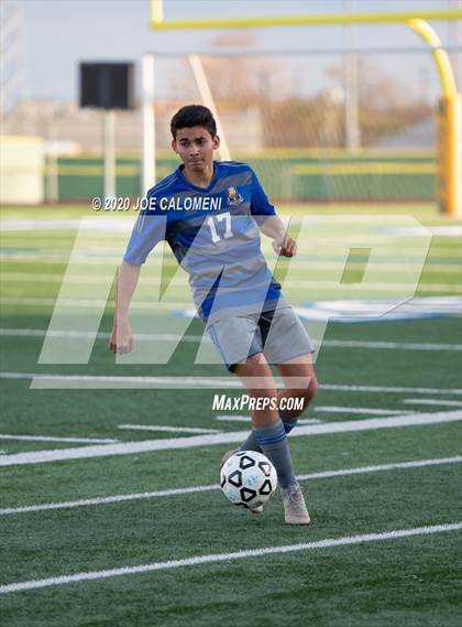 Thumbnail 2 in MacArthur [Douglas] vs Antonian Prep (NEISD Tournament) photogallery.