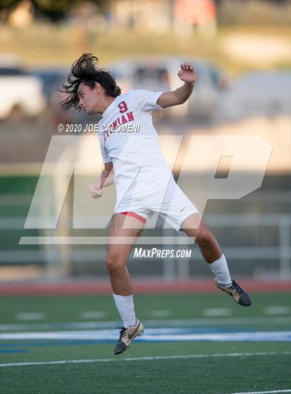 Thumbnail 1 in MacArthur [Douglas] vs Antonian Prep (NEISD Tournament) photogallery.