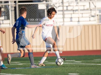 Thumbnail 2 in MacArthur [Douglas] vs Antonian Prep (NEISD Tournament) photogallery.
