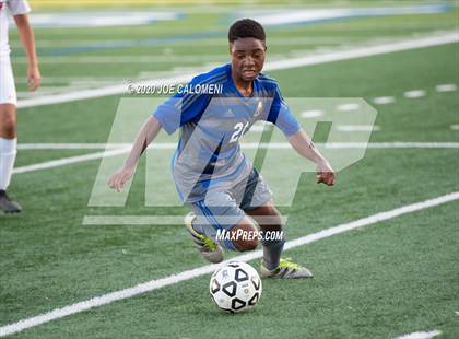 Thumbnail 2 in MacArthur [Douglas] vs Antonian Prep (NEISD Tournament) photogallery.