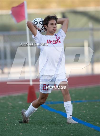 Thumbnail 1 in MacArthur [Douglas] vs Antonian Prep (NEISD Tournament) photogallery.