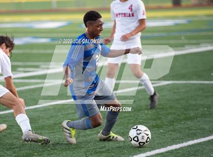 Thumbnail 1 in MacArthur [Douglas] vs Antonian Prep (NEISD Tournament) photogallery.