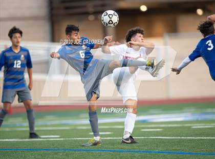 Thumbnail 2 in MacArthur [Douglas] vs Antonian Prep (NEISD Tournament) photogallery.