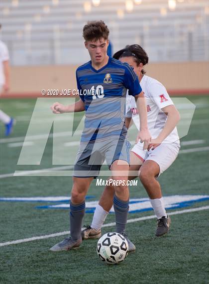 Thumbnail 1 in MacArthur [Douglas] vs Antonian Prep (NEISD Tournament) photogallery.