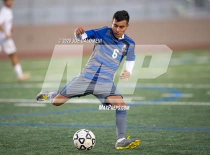 Thumbnail 1 in MacArthur [Douglas] vs Antonian Prep (NEISD Tournament) photogallery.