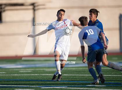 Thumbnail 1 in MacArthur [Douglas] vs Antonian Prep (NEISD Tournament) photogallery.