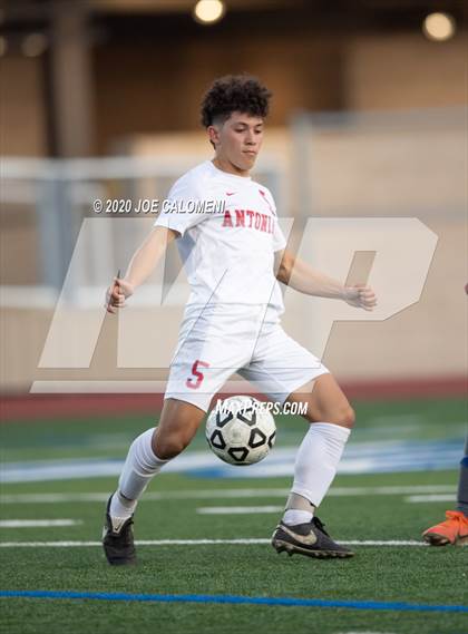 Thumbnail 1 in MacArthur [Douglas] vs Antonian Prep (NEISD Tournament) photogallery.