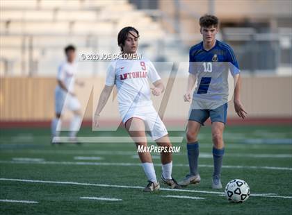 Thumbnail 1 in MacArthur [Douglas] vs Antonian Prep (NEISD Tournament) photogallery.
