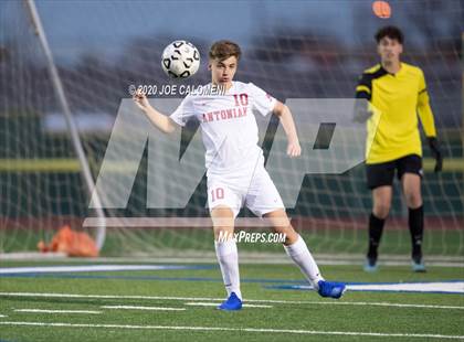 Thumbnail 2 in MacArthur [Douglas] vs Antonian Prep (NEISD Tournament) photogallery.