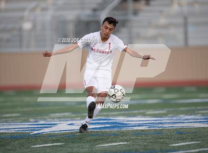 Thumbnail 3 in MacArthur [Douglas] vs Antonian Prep (NEISD Tournament) photogallery.