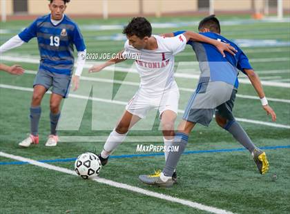 Thumbnail 1 in MacArthur [Douglas] vs Antonian Prep (NEISD Tournament) photogallery.