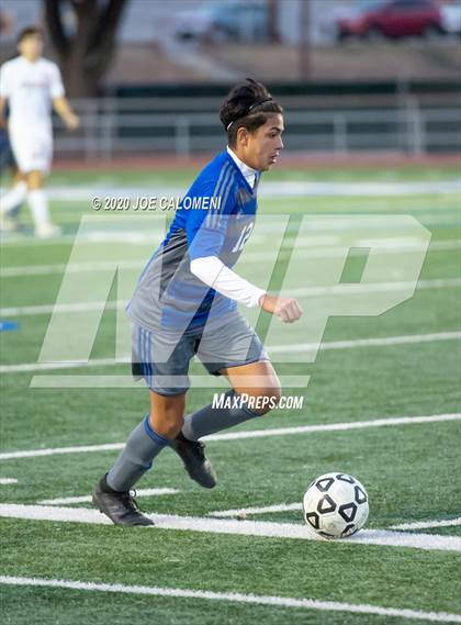 Thumbnail 1 in MacArthur [Douglas] vs Antonian Prep (NEISD Tournament) photogallery.