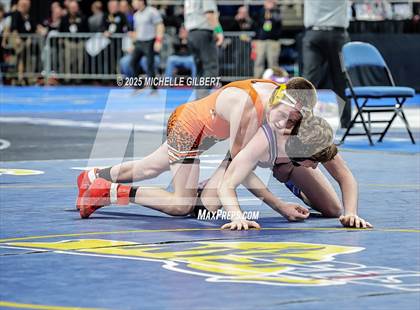 Thumbnail 1 in NYSPHSAA Division 2 State Championships (Quarters & Wrestlebacks 110 to 124) photogallery.