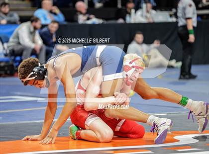Thumbnail 1 in NYSPHSAA Division 2 State Championships (Quarters & Wrestlebacks 110 to 124) photogallery.
